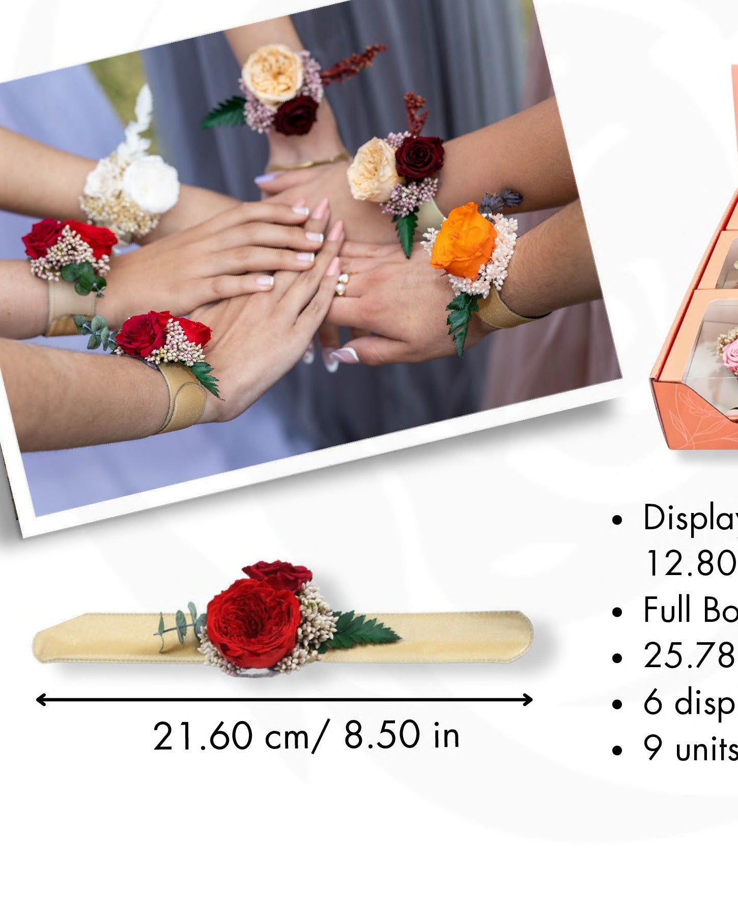 Corsage · Preserved Rose Wrist Band