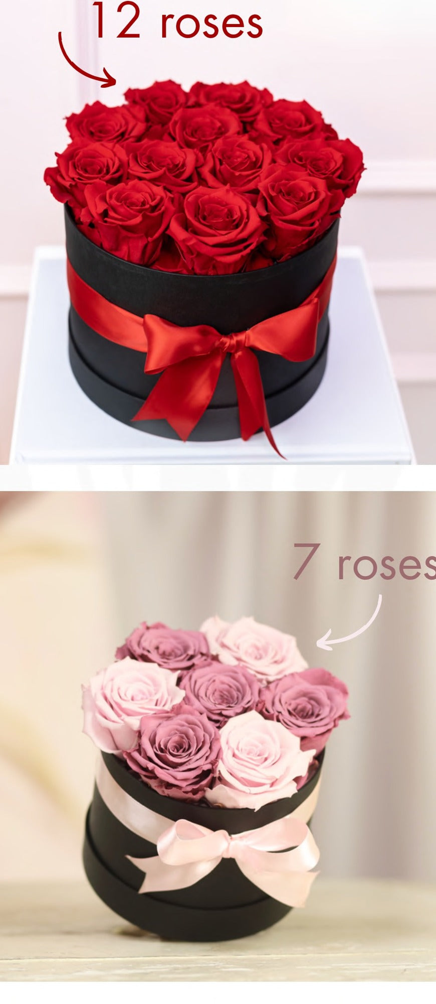 Deluxe Box · 12 Roses